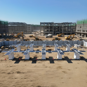 Tháp camera an ninh năng lượng mặt trời OKTOWER với tấm pin mặt trời đơn tinh thể, chống thấm nước, giám sát an ninh bãi đậu xe - Product Image 5