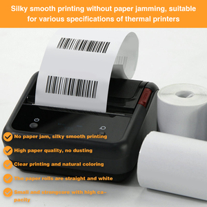 กระดาษม้วนสำหรับเครื่อง POS แบบกันความร้อน สำหรับการส่งออก พิมพ์คมชัด ติดทนนาน มีหลายขนาด และรับผลิตตามสั่ง (OEM) - Product Image 6