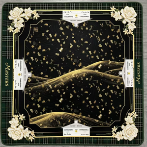 Nouveau design de tapis de mahjong américain, surface imperméable et silencieuse, tapis de jeu de mahjong pour les soirées de jeu - Product Image 3