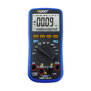 มัลติมิเตอร์อุตสาหกรรม OWON B35T+ ดีไซน์กันน้ำ วัดแรงดันไฟฟ้า 0-600V DC/AC  วัดกระแสไฟฟ้า 20A  คุณสมบัติควบคุมผ่านมือถือ - Product Image 1