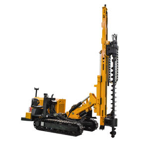 HXR7 pilote de pile solaire hydraulique à haute efficacité sur chenilles Unité d'empilage de vis diesel Installation de pile hélicoïdale Moteur à engrenages - Product Image 5