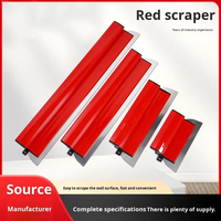Racleur de surface, racloir de nivellement, racloir pour mur et sol, couteau à mastic en acier inoxydable, lame, outil de raclage de mastic