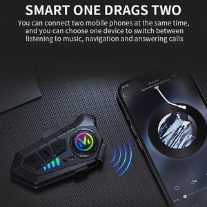 Los más vendidos, nuevos auriculares inalámbricos TWS a prueba <span class=keywords><strong>de</strong></span> agua, Control <span class=keywords><strong>de</strong></span> voz, Motor <span class=keywords><strong>de</strong></span> cancelación <span class=keywords><strong>de</strong></span> <span class=keywords><strong>ruido</strong></span>, auriculares LED para casco <span class=keywords><strong>de</strong></span> motocicleta - Product Image 4