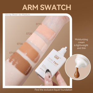 Fond de Teint Liquide Mat Couvrance Totale Hydratant Teinté <span class=keywords><strong>Maquillage</strong></span> Visage Cosmétique Waterproof Marque Privée Transparent à Moyen Teinté - Product Image 6