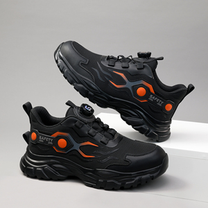 รองเท้าบูทนิรภัยระบายอากาศได้ดี รองเท้าเดินป่าแบบคอมโพสิต รองเท้าหัวเหล็ก มีสินค้าในสต็อก รองเท้าลำลองผู้ชาย รองเท้าหัวเหล็กผู้ชาย - Product Image 3