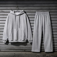 Ensemble de sweat-shirts à capuche pour hommes, sweat-shirt à col montant pour hommes, sweat-shirt uni pour hommes, fournisseur de sweats à capuche pour l'automne