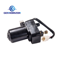 Conjunto de Motor de Limpiaparabrisas Genhorizon con Conector Eléctrico de Cuatro Pines y Giro de 95 Grados para Parabrisas de Cabina, Repuesto Universal para Cargadoras de Ruedas