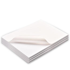 Papier d'impression d'étiquettes autocollantes blanc A4, feuille d'autocollants personnalisée, 8 découpes, papier d'autocollants format A4 pour <span class=keywords><strong>imprimante</strong></span> - Product Image 3
