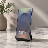 Bezel-Less Look S25 Ultra 16GB 1TB 5G 7.3 Inch 120Hz AMOLED HD 10 Core 8000mah Dual SIM TF Slot OTG Global Scale Fresh Load