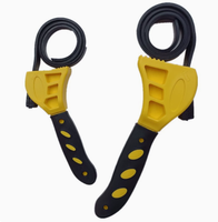 Clé à sangle multifonctionnelle de 6 et 8 pouces, ouvre-bouteille réglable en plastique, filtre de réparation automobile, outil de quincaillerie multifonctionnel