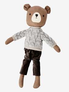 Boneka Beruang Teddy Isi Kapas PP Lembut dengan Sweater Rajut dan Celana 31cm-50cm - Product Image 2