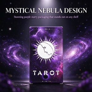 Tarot-Kartendecks auf Spanisch Spanische Tarotkarten Russische Ausgabe Karten Individuell Bedruckte Wasserfeste Papierkarten in Verpackungsbox - Product Image 3