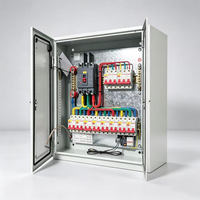 Ensemble complet de boîte de distribution électrique de marque Fuken, 3 phases, 800 ampères, indice de protection IP55, avec poignée de verrouillage cachée