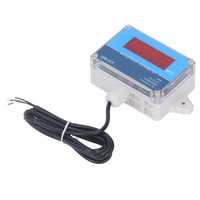Sensor Pengukur Kecepatan Motor Tachometer IP68 Tahan Air Layar Digital LED DC 8V-24V Pengukur Kecepatan Motor