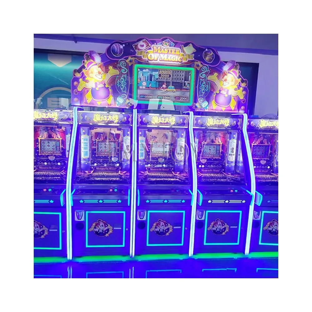 Japon Offre Spéciale carnaval arcade électronique à pièces de monnaie jeu porte-bonheur quarts poussoirs pièces de monnaie doseur pièces de monnaie
