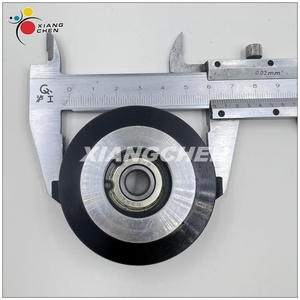 JENNEY High Quality Roland Printing Machine Parts <b>Rubber</b> <b>Roller</b> Wheel <b>Rubber</b> Press Paper Wheel 60*15*9MM - Product Image 4