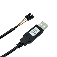 Cable adaptador USB a 3,3 V, USB a TTL Serial UART Cable TX RX Signal 3 Pin 3v3 Nivel Señal 2,54mm Dupont