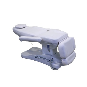 Kisen Factory Price Foot Control Massage <b>Table</b> Bed Modern Luxury 3 Motors <b>Electric</b> Therapy Facial Beauty Salon Bed with Lights - Product Image 1