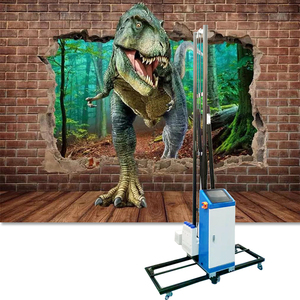 Impresora de Pared con Riel 3D 5D, Impresión Digital de Inyección de Tinta, Instalación con Cabezal Tx800, Impresión con Tinta UV, Mejores Precios - Product Image 5