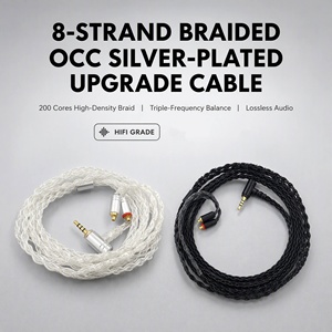 Cable de audio de repuesto MMCX de 1.2 m (4 pies) y 2.5 mm para auriculares <span class=keywords><strong>SE215</strong></span>, SE535, SE846, UE900 - Product Image 3