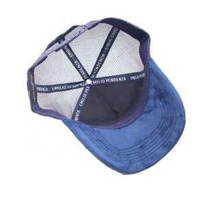 Mũ lưỡi trai thêu họa tiết nhung và lưới 5 tấm cong, có miếng vá - Product Image 6