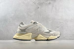 Zapatos deportivos clásicos de moda con diseño de piel sintética y cordones, de alta calidad, con amortiguación 9060, para hombre, se están vendiendo bien. - Product Image 2