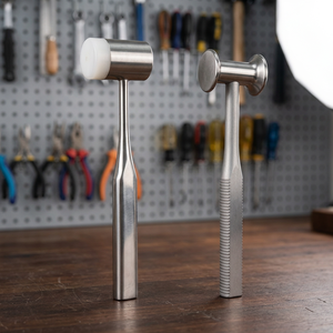 Ensemble de mallets chirurgicaux orthopédiques à manche métallique, double tête, pour instruments de chirurgie osseuse, classe I, utilisation manuelle, haute qualité - Product Image 4