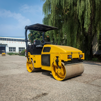Compacteur vibrant LUTONG LTC203 de 3 tonnes, directement de l'usine, capacité de montée de 30 %, longueur de 2760 mm, idéal pour le compactage sur sites étroits
