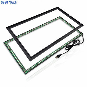 Kit de superposition d'écran LCD pour kiosque, sans pilote USB, 40 points, 32/43/46/50/55/65/75/86 pouces, en aluminium, pour entreprises, <span class=keywords><strong>Blackview</strong></span> Stock, neuf - Product Image 1