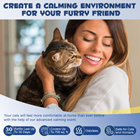 Oimmal EU Plug Cat Pheromon Diffusor Kit Sicheres Premium Pet Calming Pheromon Diffusor Kit für Katzen Relief Separation Angst