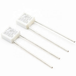 Thiết lập S và t loạt vuông nhiệt Cutoff cầu chì 10A 16A 250V AC 102C 136c cho động cơ quạt điện với thiếc mạ dây đồng - Product Image 4