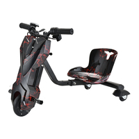 Trottinette électrique 36V à trois roues en alliage d'aluminium pour enfants, type intelligent, moteur brushless 150W, pneus de 8 pouces, charge maximale 120 kg