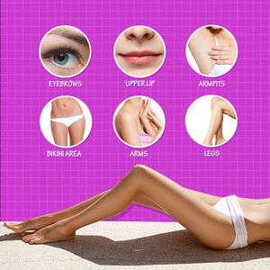 Lifestance 100กรัม300กรัม1000กรัมบิกีนี่ขี้ผึ้งร้อนเม็ดขี้ผึ้งสีม่วงสำหรับกำจัดขน - Product Image 4