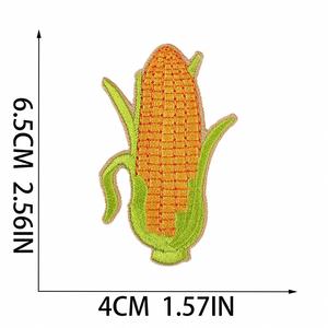 New Iron on 6.5cm Autumn Theme Embroidery Letter Patch for Clothes Bags Decoration - Product Image 5