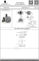 Joysticks Potentiomètre Avec Poignée En Plastique 2 axes 10k ohm Joystick Contrôleurs De Jeu Potentiomètre Usine Soundwell marque