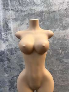 Produk baru manekin dada besar wanita seluruh tubuh tanpa lengan manekin plastik untuk tampilan pakaian - Product Image 3