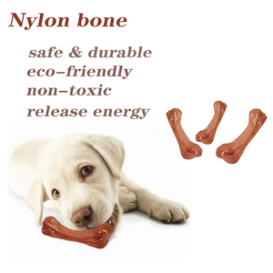 Liebliche, solide, unzerstörbare knochenförmige Hundekauspielzeuge für die Zahnung - Product Image 5