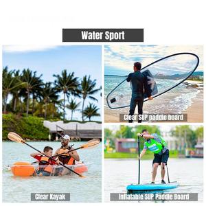 เรือคายัคแบบนั่งเดี่ยว 2 ที่นั่ง น้ำหนักเบา ทนทาน มองทะลุได้ พร้อมฐานใสทำจากโพลีคาร์บอเนต พร้อมไฟ LED - Product Image 4