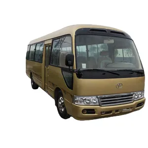 Original Japan Gebraucht Toyota Coaster Mini Bus zum Verkauf 23-30 Sitzer Bus Passagier bus Linkslenker gute Leistung