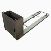 Pièces de cadre et de support structurel en acier inoxydable robuste sur mesure, usinées CNC avec brochage pour machines d'excavation