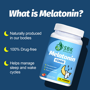 Gomitas de Melatonina con Sabor a Fresa OEM ODM, Duerme Más Rápido, Duermes por Más Tiempo, Te Despiertas Revitalizado, 100% Sin Fármacos - Product Image 4