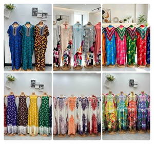 เสื้อผ้าวินเทจฤดูร้อนขายส่งสำหรับเสื้อผ้าในแอฟริกาใต้ เสื้อผ้าสำหรับเดรสหลวมไซส์ใหญ่ ชุดราตรีแอฟริกา - Product Image 1
