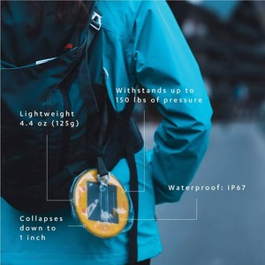 ไฟพลังงานแสงอาทิตย์แบบพับได้ RGB/สีขาว โคมไฟ LED พลังงานแสงอาทิตย์สำหรับตั้งแคมป์ กันน้ำ พกพาสะดวกสำหรับการเดินทางกลางแจ้ง ไฟฉุกเฉินแบบพับได้ - Product Image 5