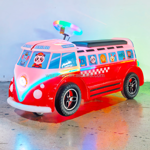 Voiture électrique de course pour enfants 2 places <span class=keywords><strong>Funspace</strong></span> Mall Little Bus, véhicule porteur pour enfants à vendre - Product Image 4