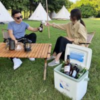 Custom13L Plastique Grand Multifonction Camping En Plein Air Mousse Glacière Coffre Glacière
