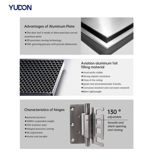 <span class=keywords><strong>Porte</strong></span> <span class=keywords><strong>d</strong></span>'<span class=keywords><strong>entrée</strong></span> principale moderne YUDON DOOR en aluminium moulé, sécurisée pour villa, <span class=keywords><strong>entrée</strong></span> de maison, antivol - Product Image 3