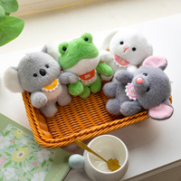 Peluche de Koala Adorable de Celebridad de Internet, Pequeño Colgante, Muñeco de Peluche Suave en Posición de Pie o Acostada, Compañero de Escritorio, Juguete para el Tiempo Libre