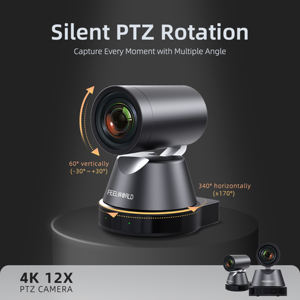 Caméra FEEL/WORLD 4K12X PTZ, prend en charge le suivi automatique et le zoom optique 12x, adapté à la diffusion en direct - Product Image 3