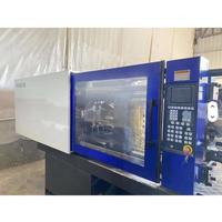 Machine de moulage par injection plastique hydraulique ASTA New 2580 KN avec système de contrôle PLC, capacité 381-678 cm pour PP/PE/PET AS-INJ-258