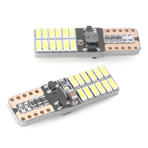Haute luminosité voiture Led T10 Canbus W5w 4014 24smd Led Auto T10 Led ampoules feux de stationnement intérieur Auto système d'éclairage - Product Image 4